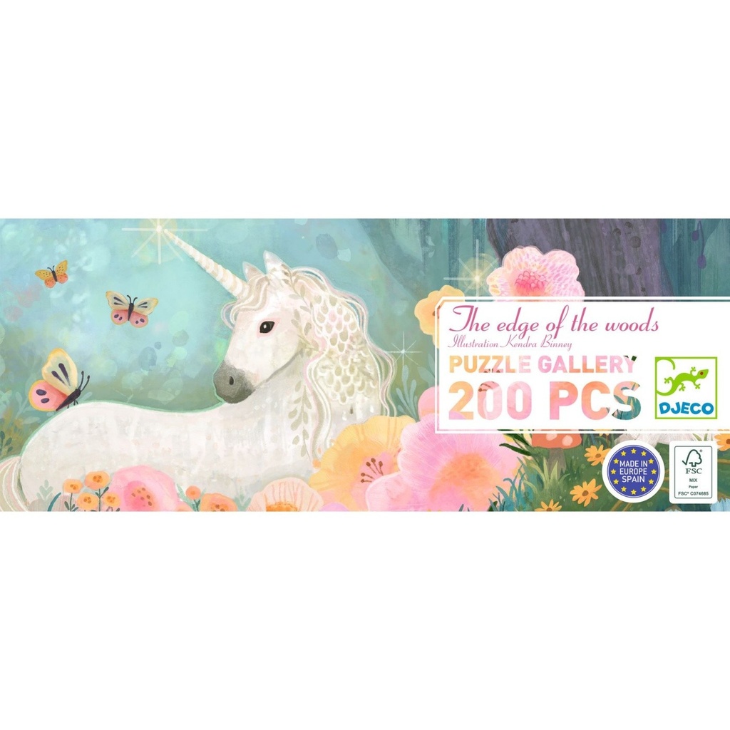 Djeco - Puzzle Gallery The edge of the woods