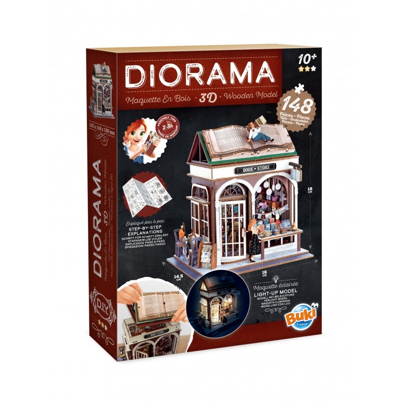 [BU68074] Buki Diorama Librairie