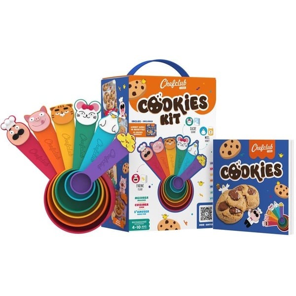 [9782490129492] Chefclub Mini-Coffret Kids : Starter Kit Cookies