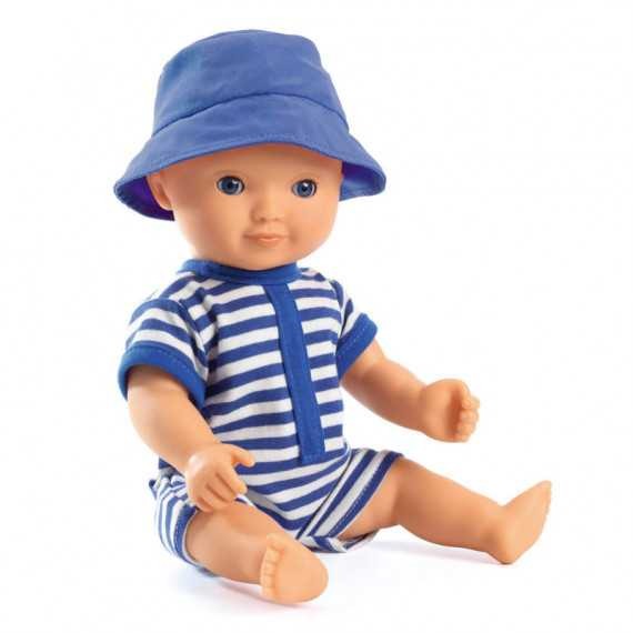 [DJ07883] Djeco Baby Pomea Poupon Bain - Baby Olive