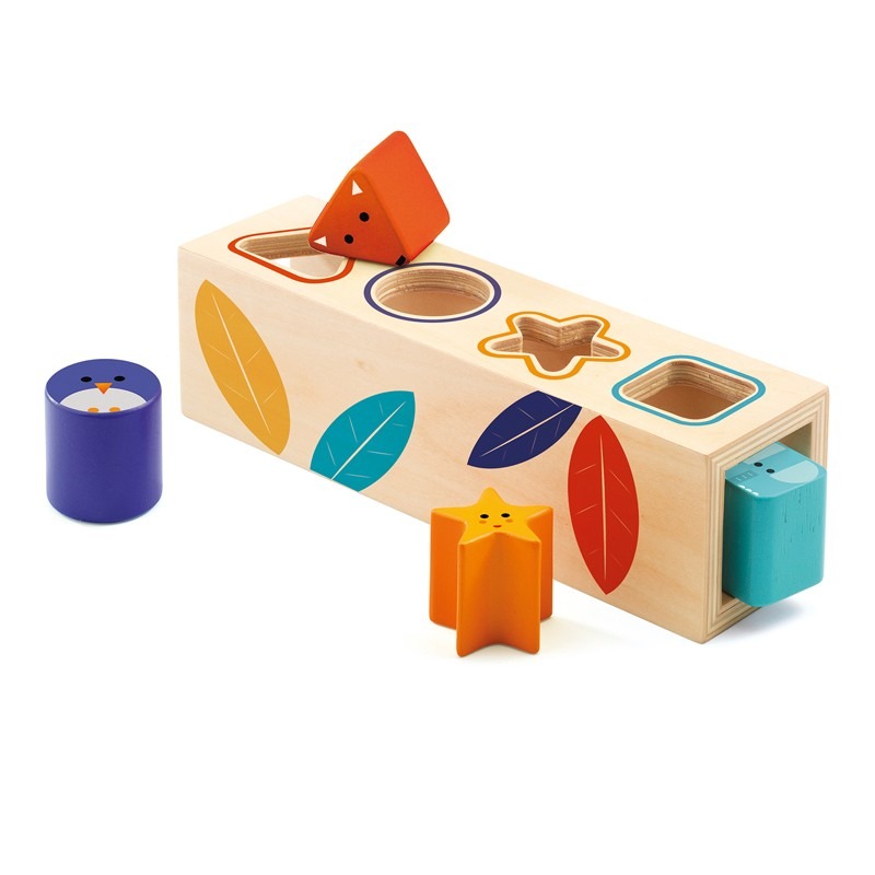 Djeco Boîte À Formes - Boitabasic - Fsc 100%