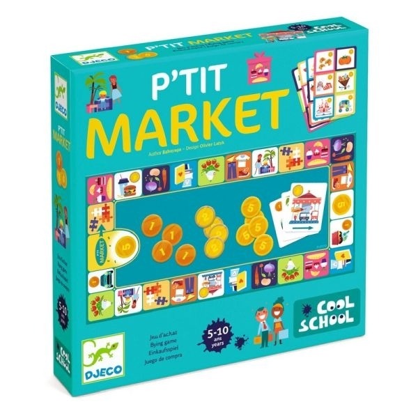 Djeco Cool School - P'Tit Market - Fsc Mix