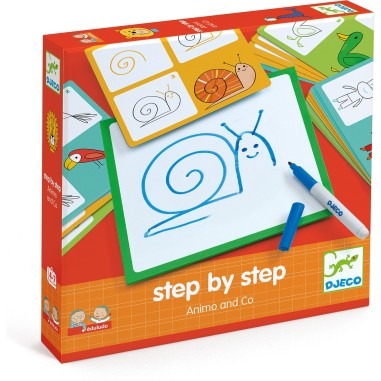 Djeco Eduludo - Step By Step Animo And Co - Fsc Mix