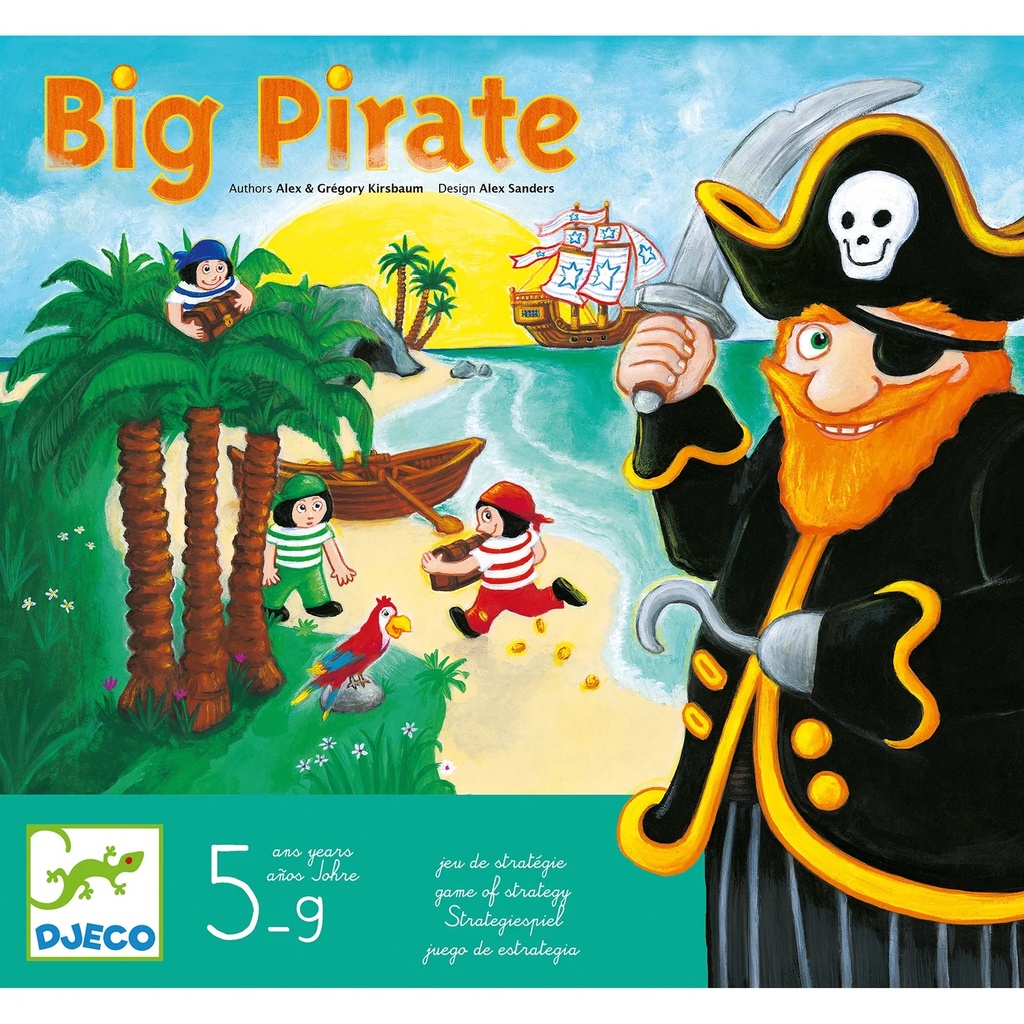 Djeco Jeu - Big Pirate - Fsc Mix