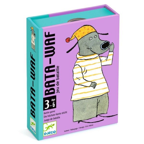 Djeco Jeu De Cartes - Bata-Waf - Fsc Mix