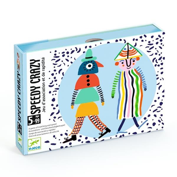 Djeco Jeu De Cartes - Speedy Crazy - Fsc Mix