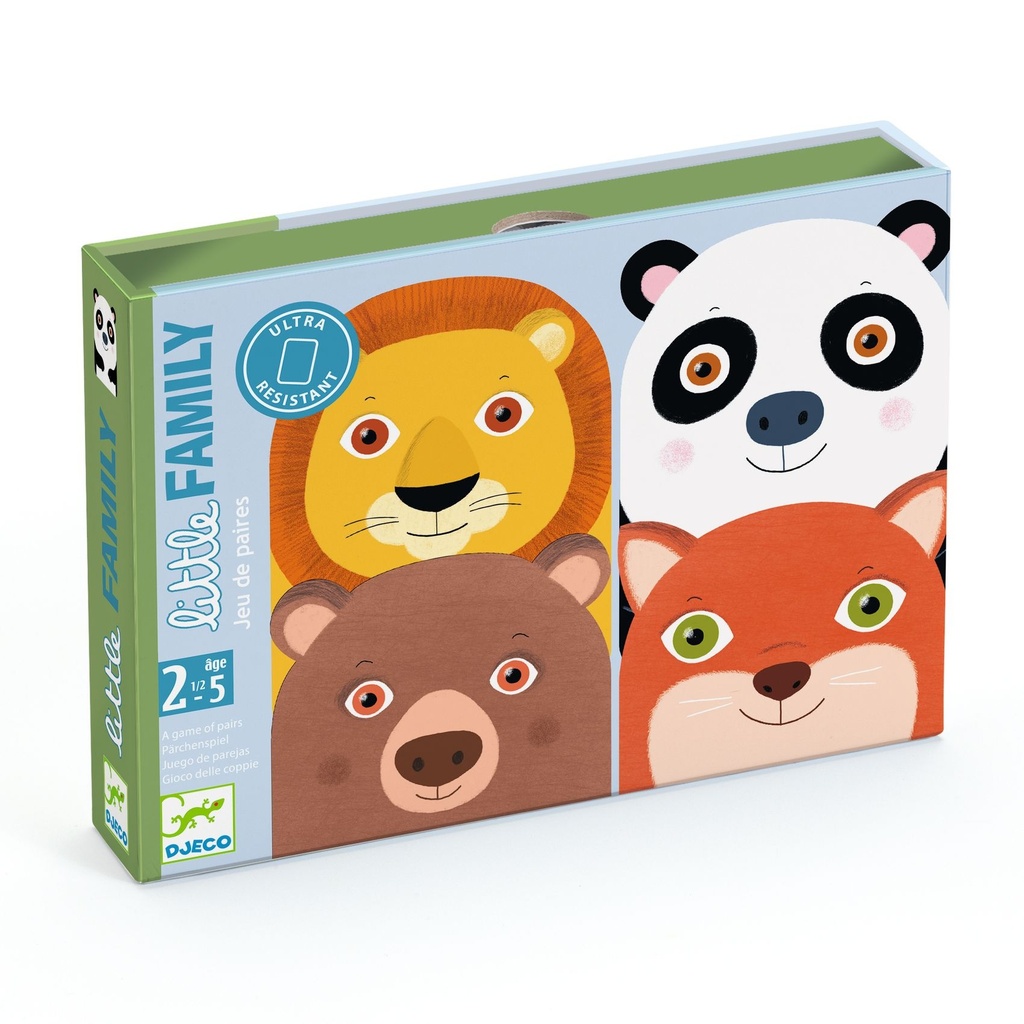 Djeco Jeu De Cartes Des Tout-Petits - Little Family - Fsc Mix (Packaging)