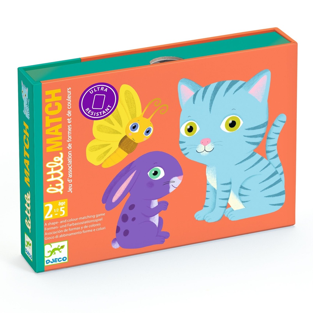 Djeco Jeu De Cartes Des Tout-Petits - Little Match - Fsc Mix (Packaging)