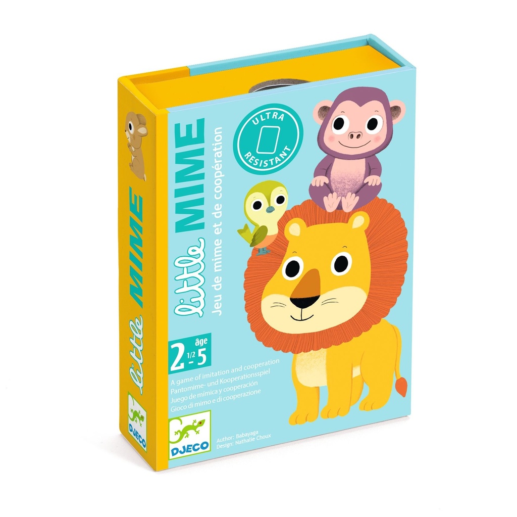 [DJ05063] Djeco Jeu De Cartes Des Tout-Petits - Little Mime - Fsc Mix (Packaging)