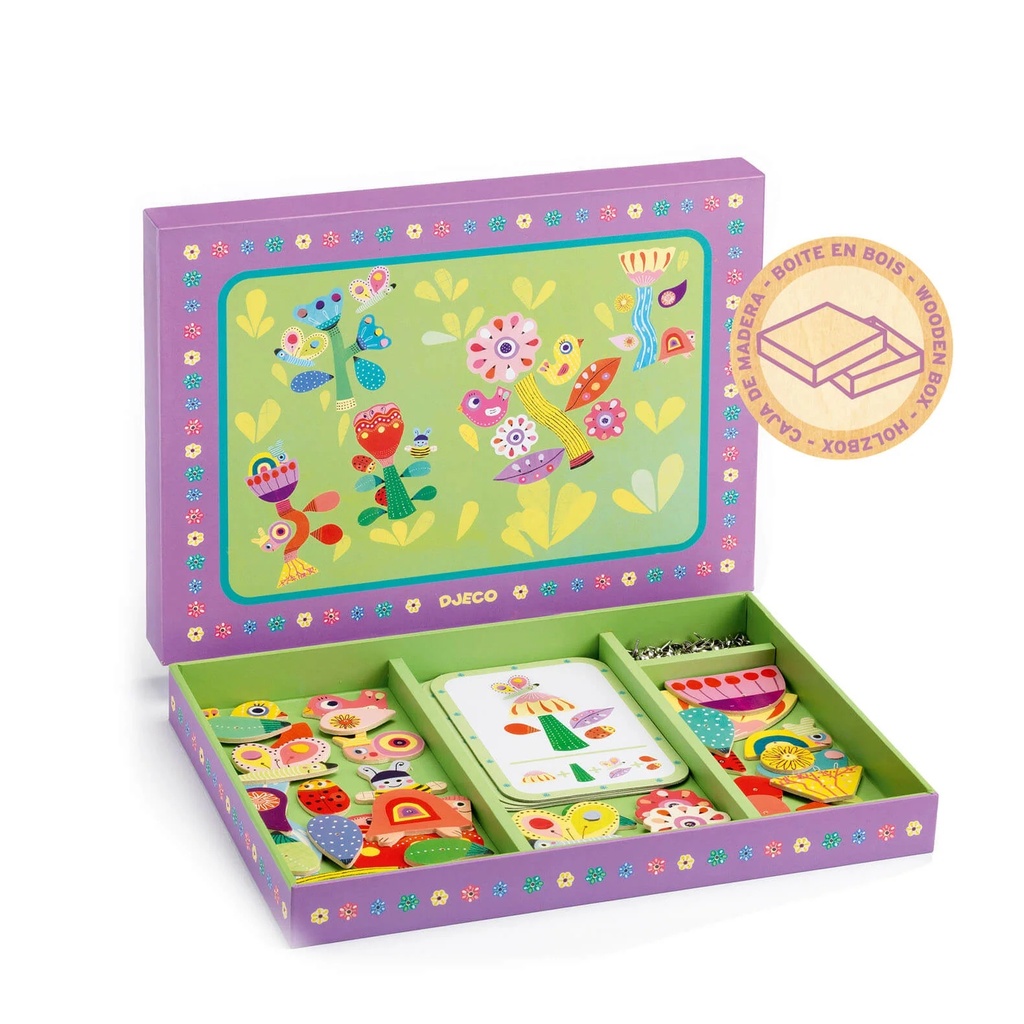 Djeco Jeu De Tap-Tap - Tap Tap Jardin - Fsc 100%