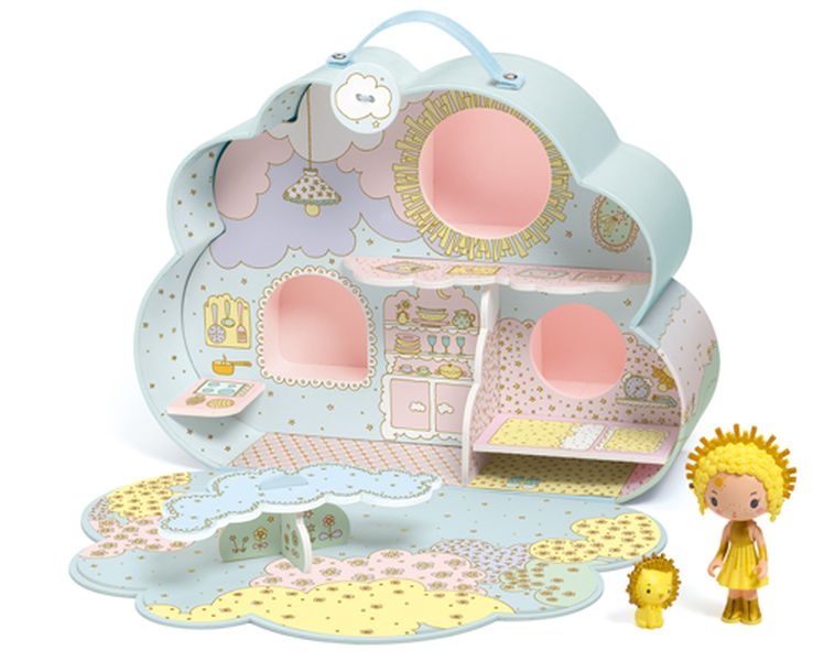 Djeco Tinyly - Figurine - Maison De Sunny & Mia - Fsc Mix