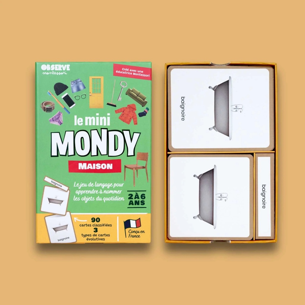 Geronimo Games Observe - Le Mini Mondy - Maison & Vêtements