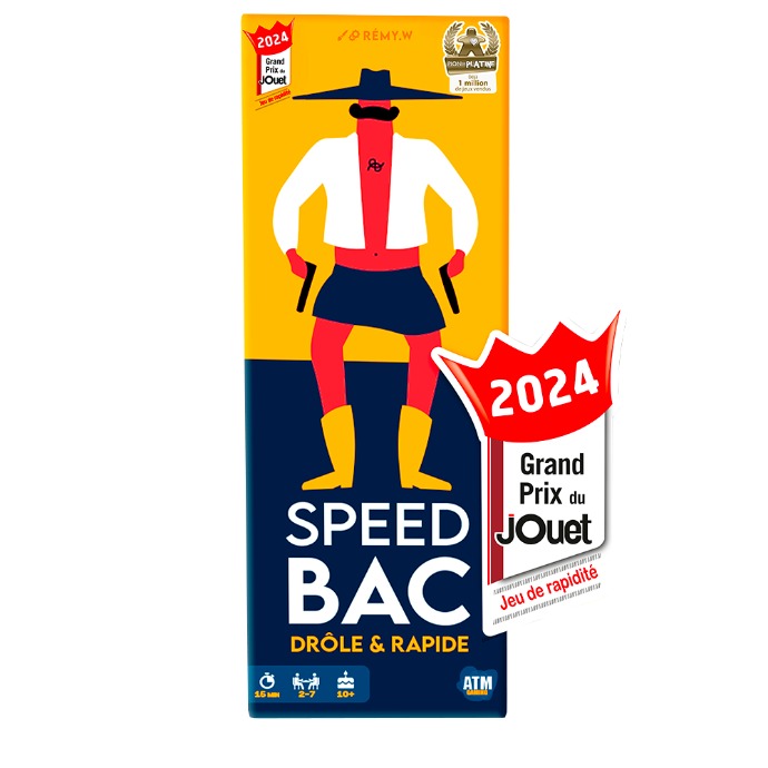 Geronimo Games Speed Bac - Drôle & Rapide