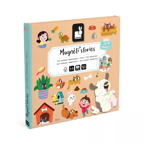 Janod Magnetistories Les Animaux Domestiques