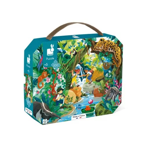 [J02667] Janod Puzzle Aventure Inca - 100 Pcs