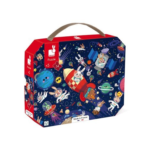 [J02545] Janod Puzzle Fusée - 54 Pcs