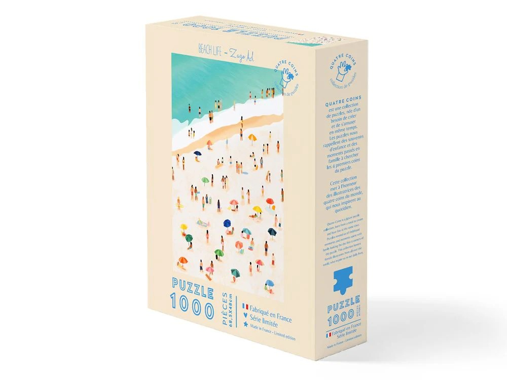 La Petite Epicerie Puzzle Beach Life Par Melisa Bilgici - 1000 Pièces