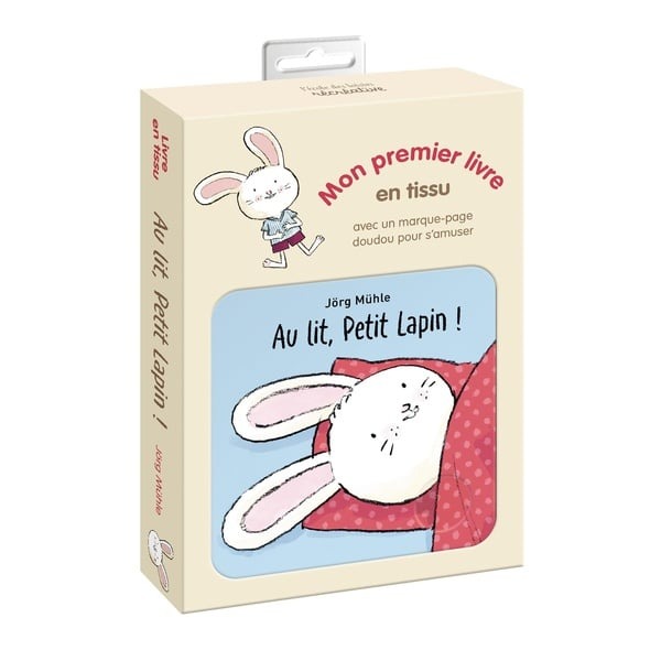 [3127020507535] Livre Au Lit, Petit Lapin ! (Livre En Tissu)