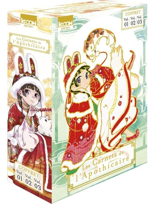 [9791032724989] Livre Coffret Les Carnets De L'Apothicaire Vol. 1 À 3 2025