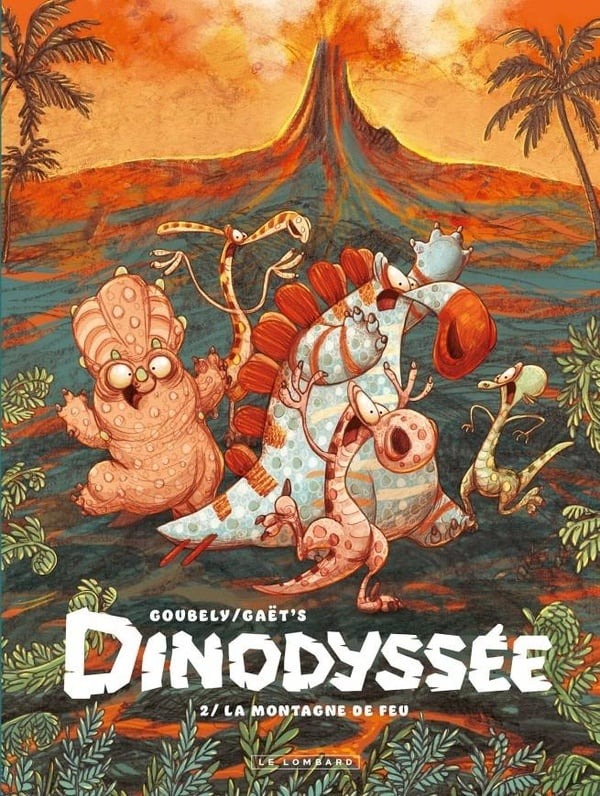 Livre Dinodyssee - Tome 2 - La Montagne De Feu
