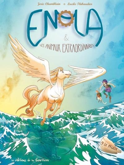 Livre Enola Et Les Animaux Extraordinaires - Tome 9 - Le Pégase