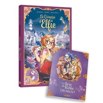 Livre Le Grimoire D'Elfie - Vol. 01 + Jeu De Role Offert - Edition Limitee
