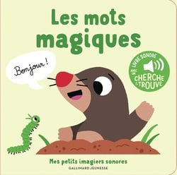 Livre Les Mots Magiques - 5 Sons A Ecouter, 5 Matieres A Toucher