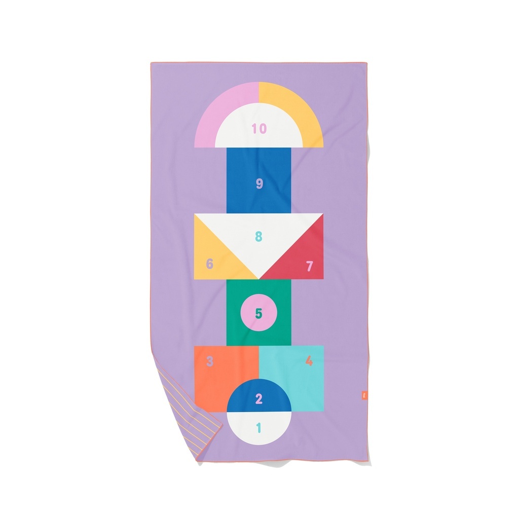 Quut Playtowel L (180 X 100Cm) - Hopscotch