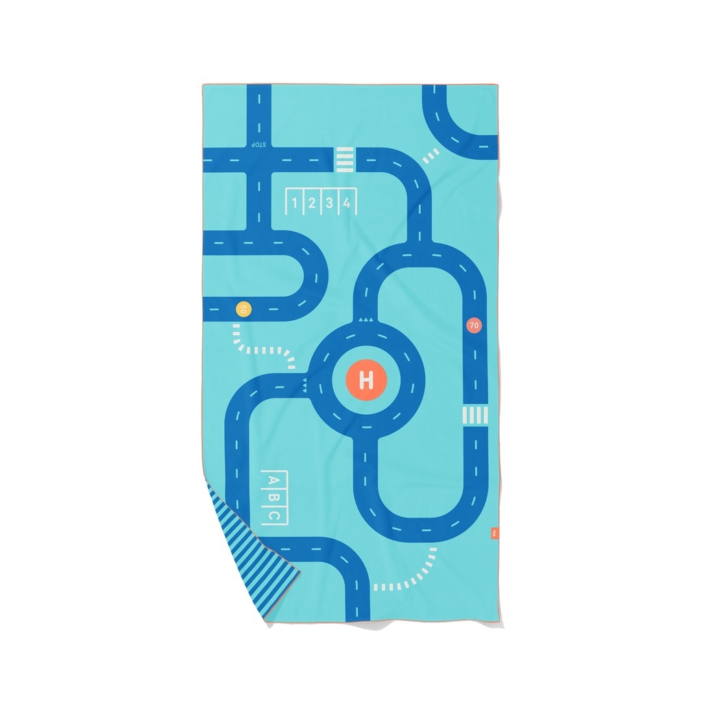 Quut Playtowel L (180 X 100Cm) - Road