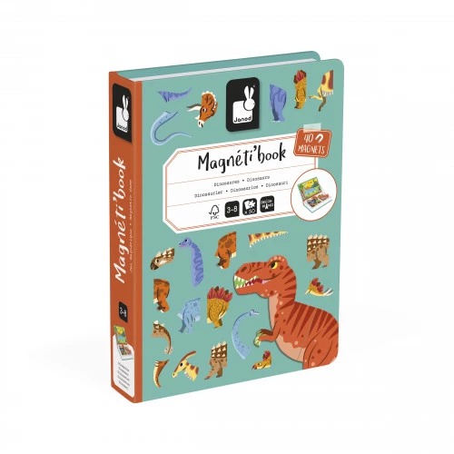 Janod Magneti'book Dinosaures