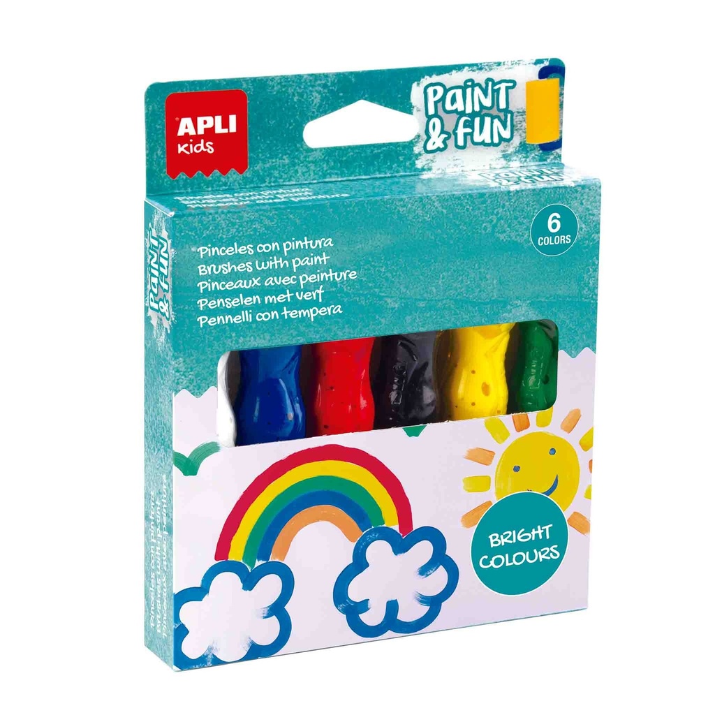 Apli Gouaches Couleurs Vives