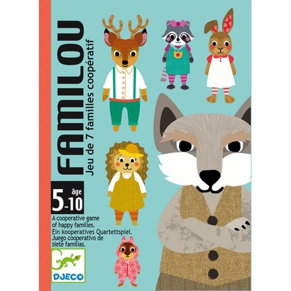 Djeco Jeu De Cartes - Familou - Fsc Mix