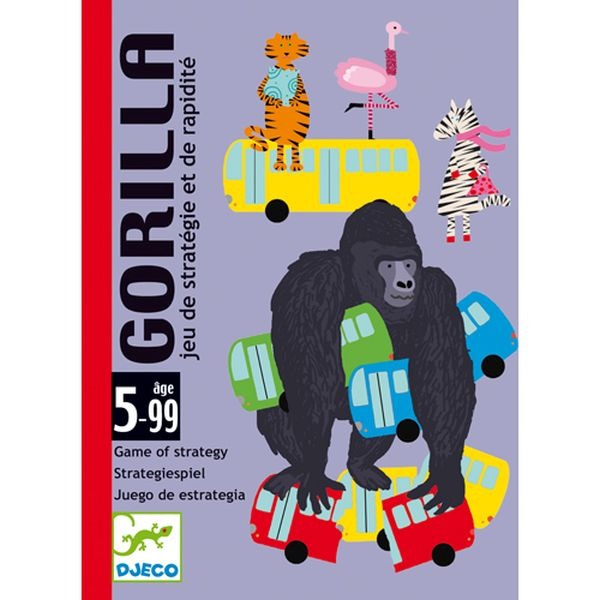Djeco Jeu De Cartes - Gorilla - Fsc Mix