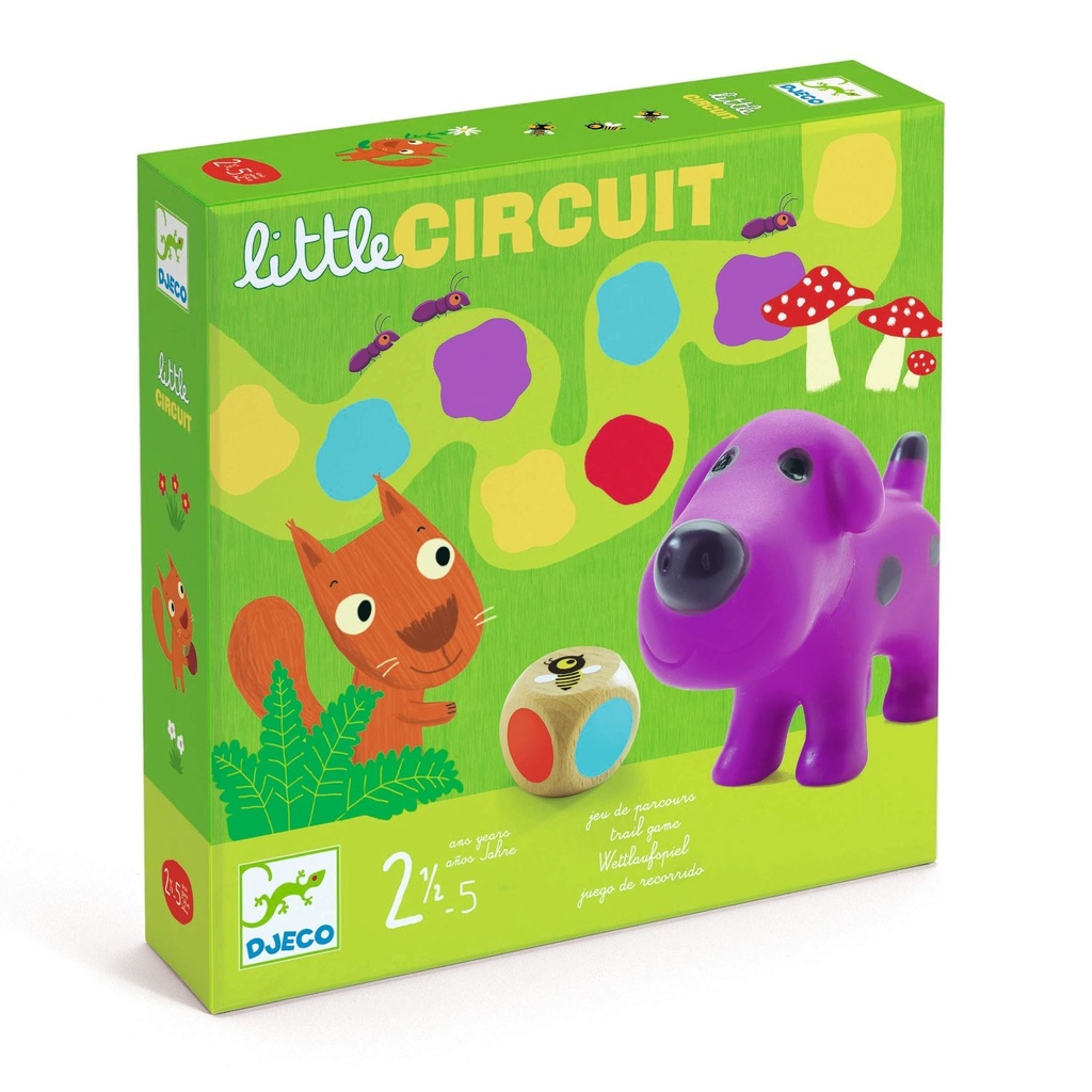 [DJ08550] Djeco Jeu Des Tout-Petits - Little Circuit - Fsc Mix