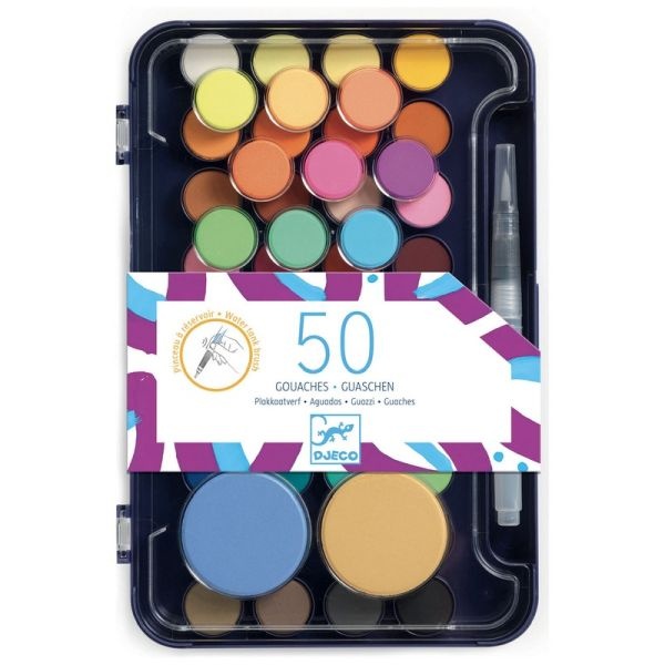 [DJ09784] Djeco Palettes De Peinture - Palette D'Artiste