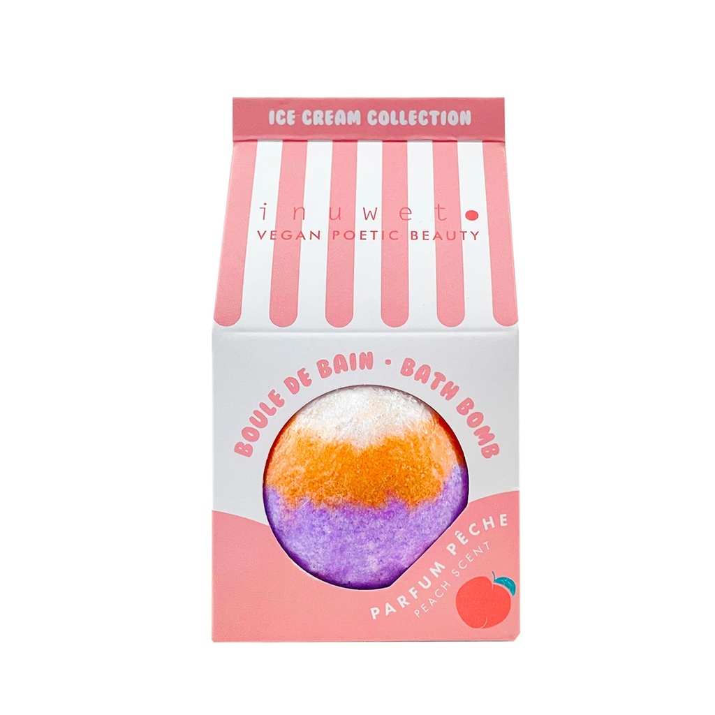 Inuwet Bombe De Bain Icecream - Peche
