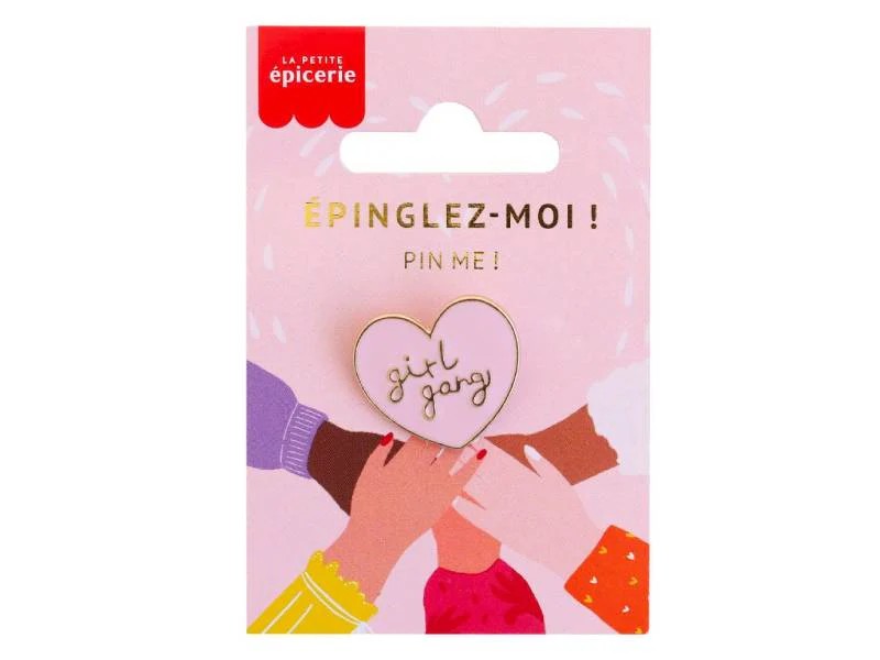 La Petite Epicerie Broche Pin'S Girl Gang