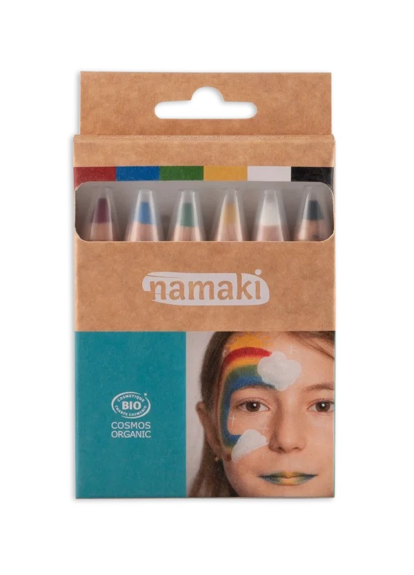 Namaki Kit 6 Crayons De Maquillage Arc-En-Ciel