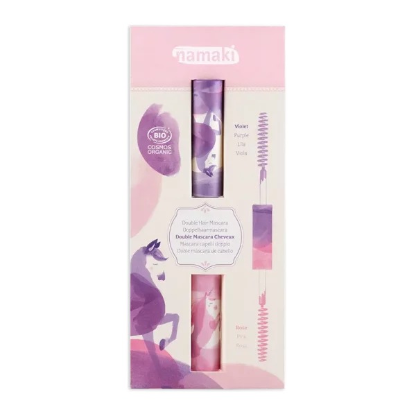 Namaki Mascara Cheveux Double Applicateur Rose - Violet