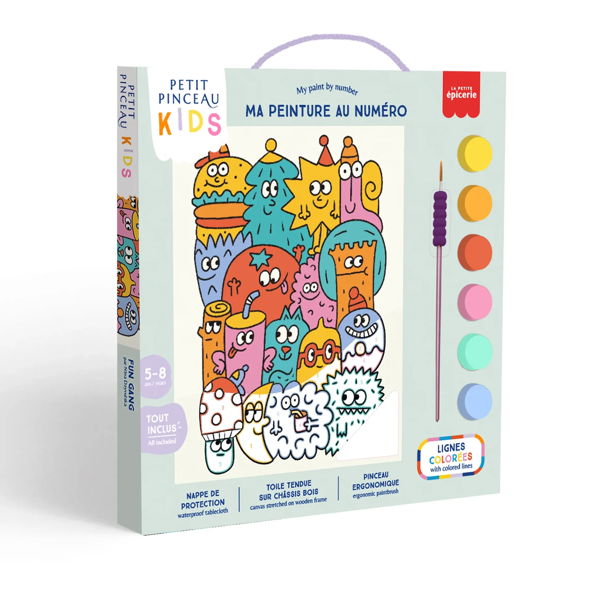 La Petite Epicerie Ma Peinture au Numéro Kids