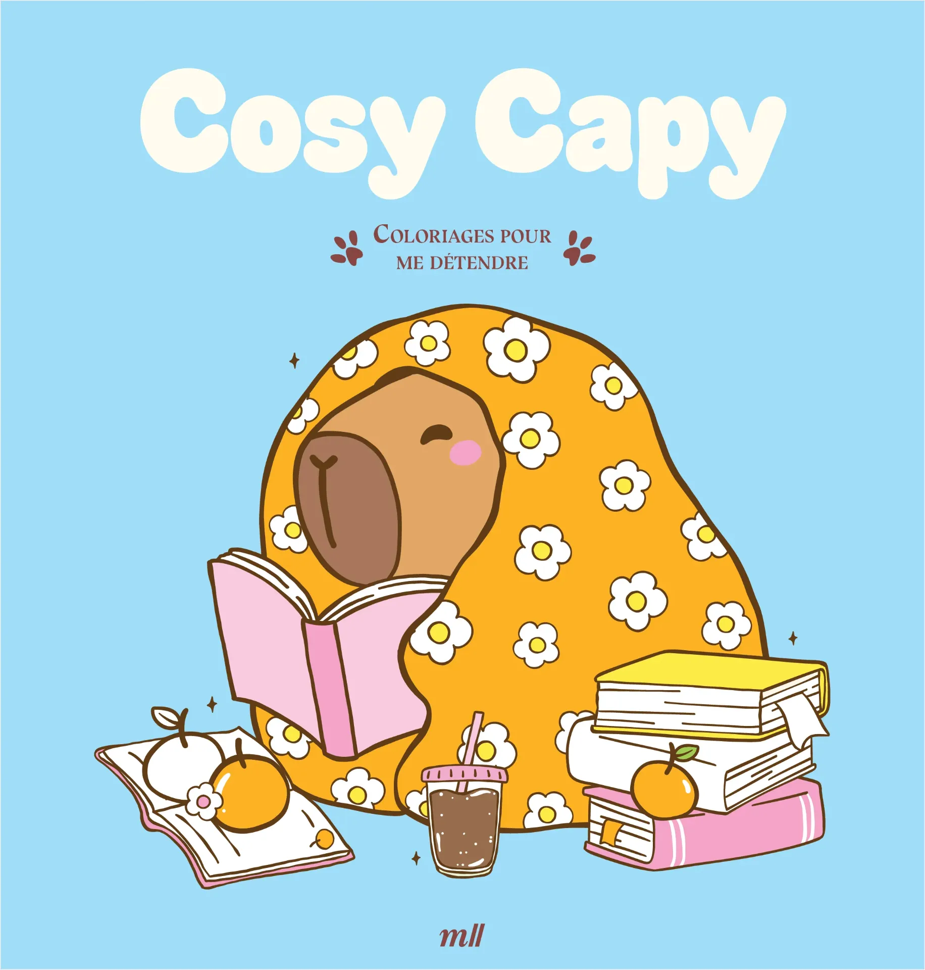 [9791070152027] Cosy Capy - Coloriages Pour Me Détendre