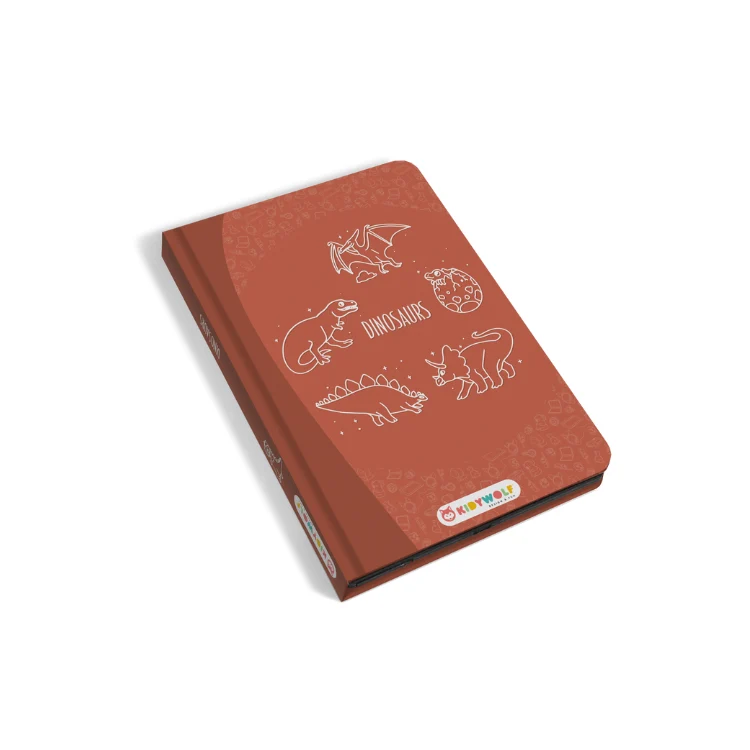 Kidywolf Kidydraw-Mini Tablette À Dessin Dinosaures
