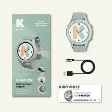 Kidywolf K-WATCH Montre interactive verte