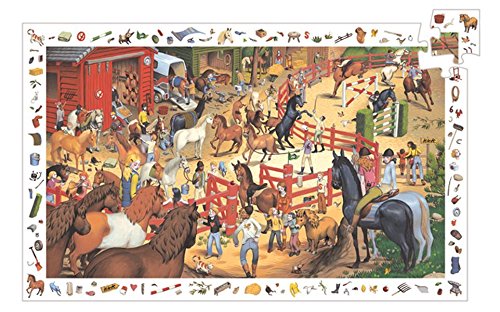 [DJO7454] Djeco - Puzzle observation Equitation 200 pces