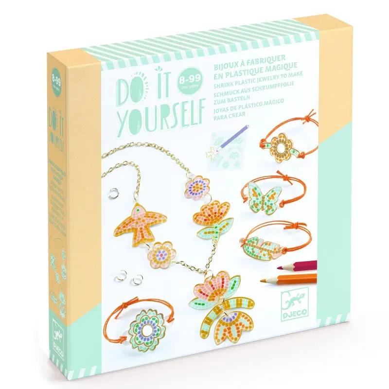 Djeco - DIY - Bijoux à fabriquer plastique magique