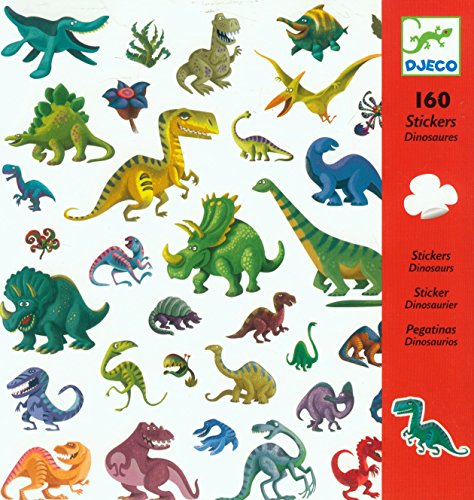 Djeco - 160 stickers dinosaures