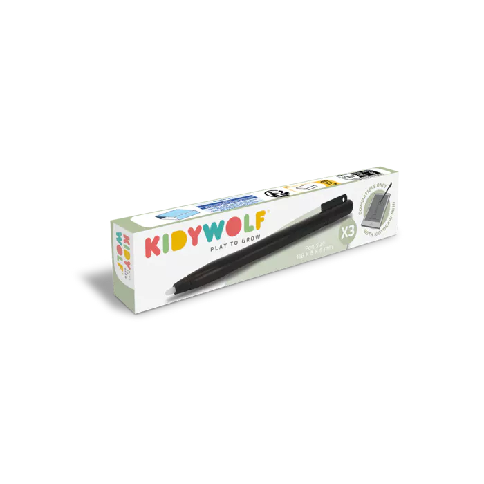 [KIDYPEN] Kidywolf - 3 stylets pour Kidydraw mini
