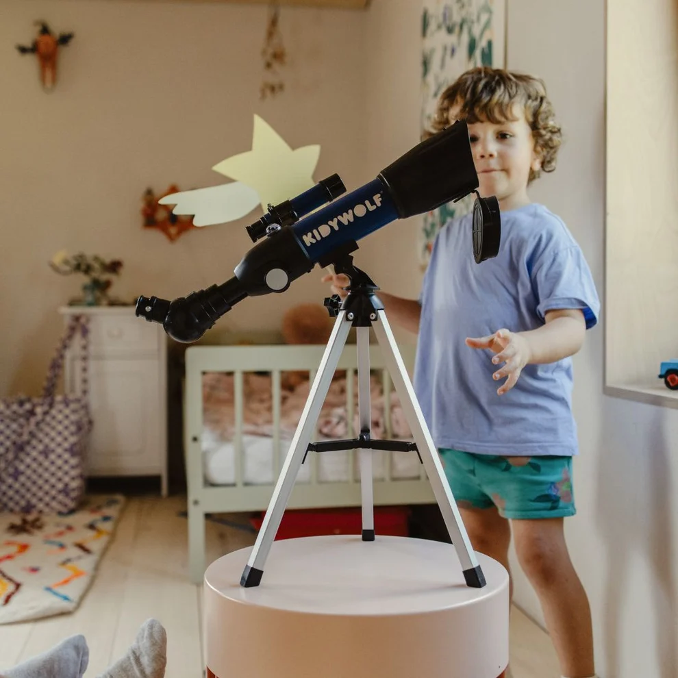 [[KIDYTELESCOPE-BU]] Kidywolf Téléscope astronomique bleu