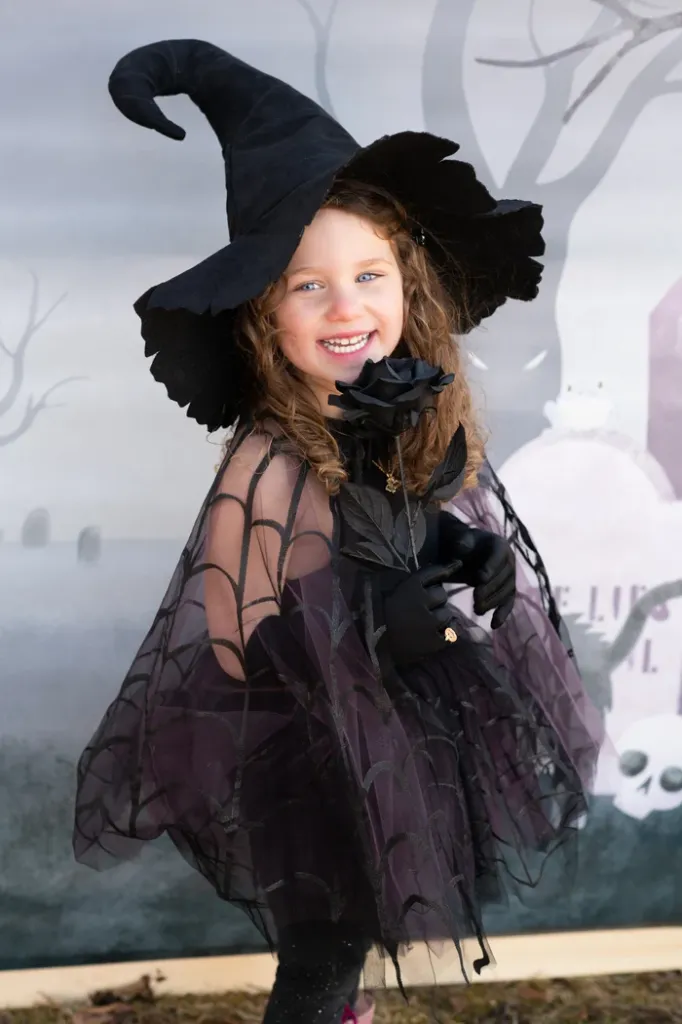 [67395] Great Pretenders - Cape et tutu toile d'araignée 4-6 ans
