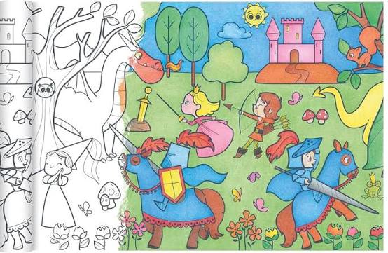 Avenue Mandarine - Graffy roll princesses et chevaliers